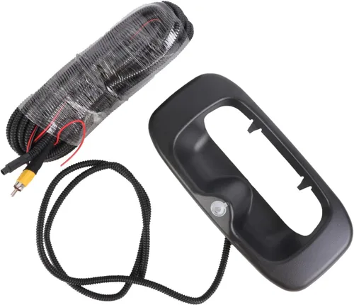 Cámara de visión trasera para puerta trasera para Chevy Silverado/GMC Sierra 1999-2006 cámara de respaldo con manija de puerta trasera