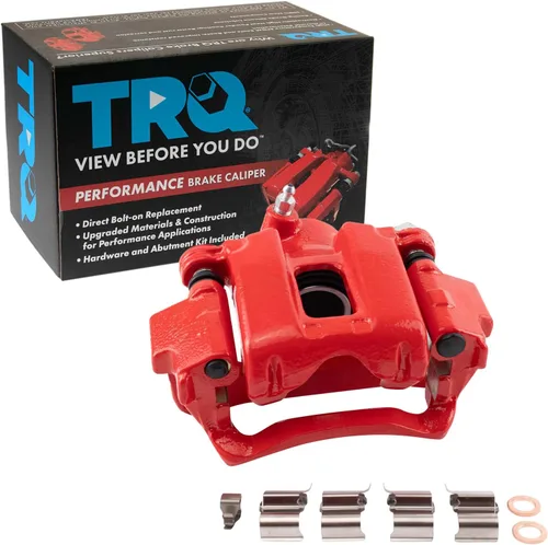 Vista 37 de TRQ Pinza de freno delantera izquierda con soporte lado del pasajero compatible con Ford Expedition Lincoln Navigator 2003-2006