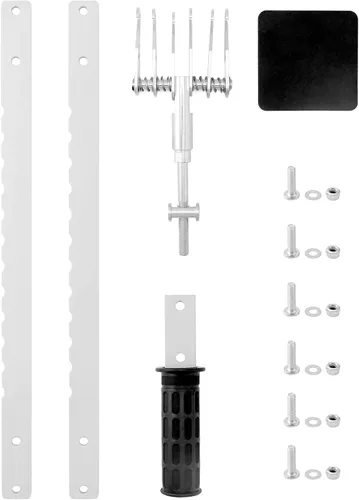 Vista 3 de QWORK Barra de palanca de abolladuras, kit de extractor de abolladuras portátil de aleación de aluminio, extractor de abolladuras de 6 garras