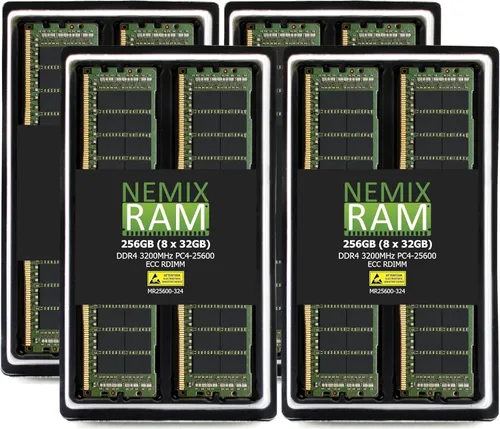 Vista 7 de NEMIX RAM 16 GB (1 x 16 GB) DDR4 3200 MHZ PC4-25600 2Rx4 ECC RDIMM compatible con la placa base GIGABYTE MC62-G40 MC62-G41