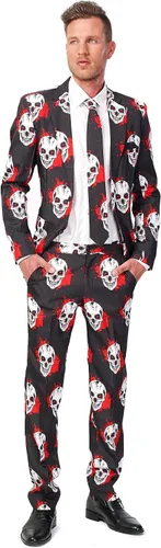 Suitmeister - Trajes divertidos para hombre con diferentes estampados, incluyen chaqueta, pantalones y corbata con divertidos estampados