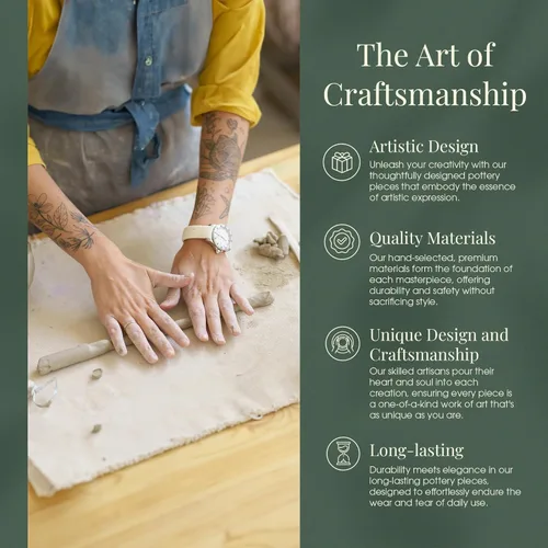 Vista 2 de ALWAYS AZUL POTTERY Soporte de cuchara de 9.5 pulgadas de largo en diseño de caballos salvajes y esmalte azulscape – Accesorios de utensilios