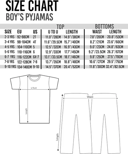 Vista 7 de Marvel Spider-Man Pyjamas Comic Kids Boys Blue Long PJ Nightwear