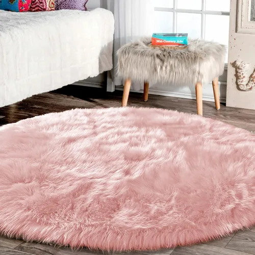 Vista 95 de Latepis - Alfombra rectangular de piel sintética tipo lana de oveja suave y esponjosa de estilo bohemio para sala de estar, dormitorio y residencias