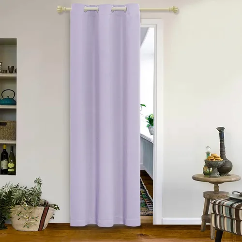 Vista 128 de MYSKY HOME - Cortinas opacas amarillas para sala de estar y dormitorio, cortinas de 84 pulgadas de largo, con ojales, cortinas de oscurecimiento