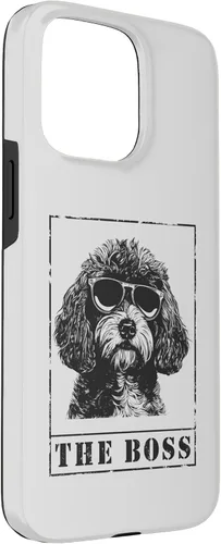 Vista 66 de iPhone 16 The Funny Cavapoo Boss Mom Dad Dog Lover Case