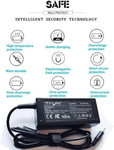 Vista 3 de Cargador AC Cable de fuente de alimentación para HP Pavilion 500 Series 500-c00 500-424 AIO PC de escritorio EliteOne EliteDesk 800 G2 G1 Mini PC