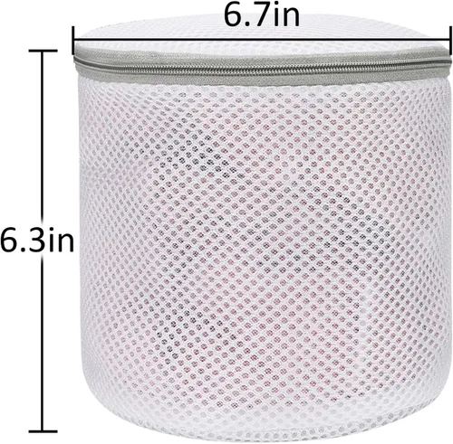 Vista 13 de GOGOODA Mesh Laundry Bags for Delicates (3 Large Bra Wash Bag)
