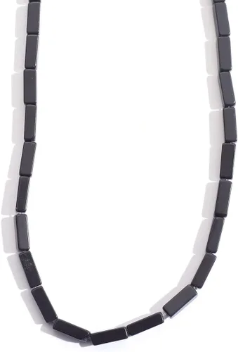 Vista 23 de Columna rectangular de 0.157 x 0.512 in, piedra natural, piedra de amazonita, cuentas sueltas, tubo de energía curativa para hacer joyas