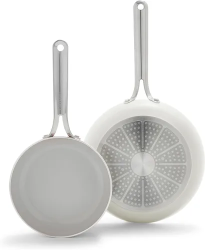Vista 18 de GreenPan Nova Sartén de 8 pulgadas, Oprah's Favorite Things 2024, batería de cocina antiadherente de cerámica, sin PFAS, sin toxinas, apto