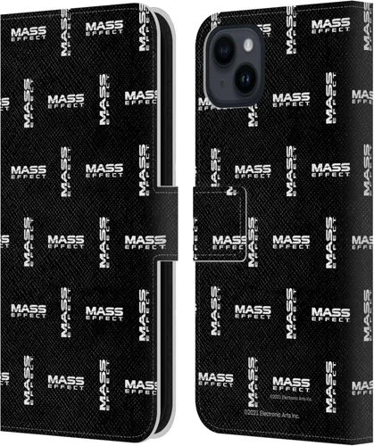 Vista 40 de Head Case Designs Officially Licensed EA Bioware Mass Effect Cerberus Logo Graphics Leather Wallet Case Compatible with Apple iPhone 7 Plus/iPhone 8