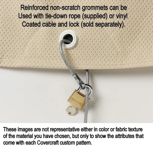 Vista 5 de Covercraft Custom Fit Car Cover for Select Chevrolet Corvette Models - Sunbrella (Gray)