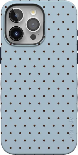 Vista 33 de Funda Casely para iPhone 15 Pro Max Todas las sonrisas Adhesivo de cara sonriente Compatible con MagSafe Diseño protector audaz