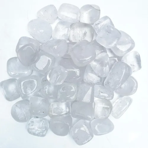 Vista 16 de Crocon Piedra lunar arcoíris de 1 libra, piedras y cristales a granel de más de 2000 quilates, kit de cristal natural para curación de Reiki pulido