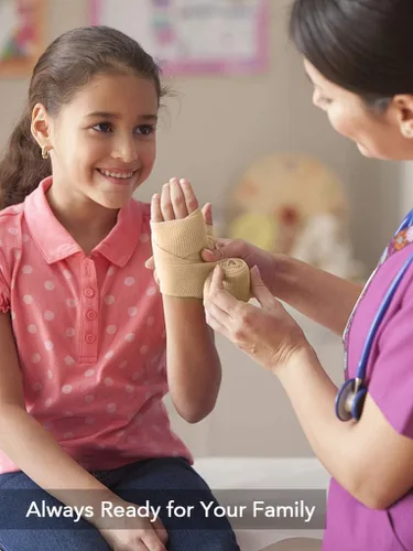 Vista 8 de Vendaje cohesivo de 2 pulgadas x 5 yardas, 6 rollos, cinta médica autoadhesiva, flexible, transpirable, gasa de primeros auxilios, ideal