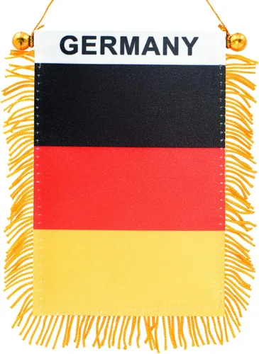 Vista 11 de Anley Pancarta colgante de ventana con flecos de Francia de 4 x 6 pulgadas, mini bandera con ventosa