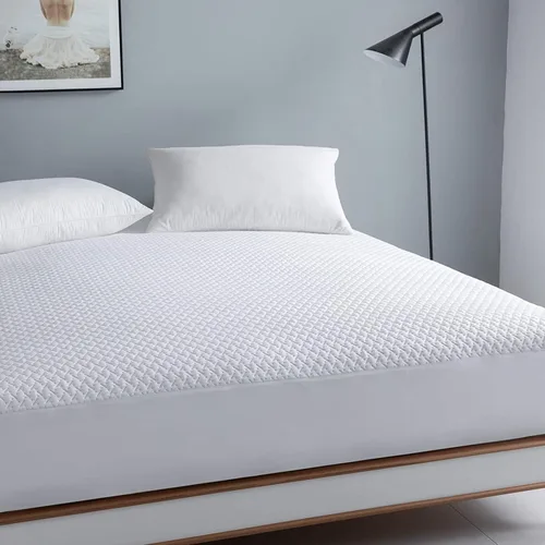 Protector de colchón ajustable impermeable para cama tamaño individual, funda de colchón refrescante con bolsillo profundo de hasta 15 pulgadas