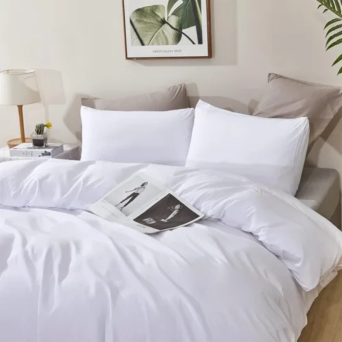 Vista 18 de CLOTHKNOW Juego de edredón de 3 piezas a cuadros color beige óxido, tamaño Full, juego de ropa de cama de cuadros edredón terracota con 2 fundas