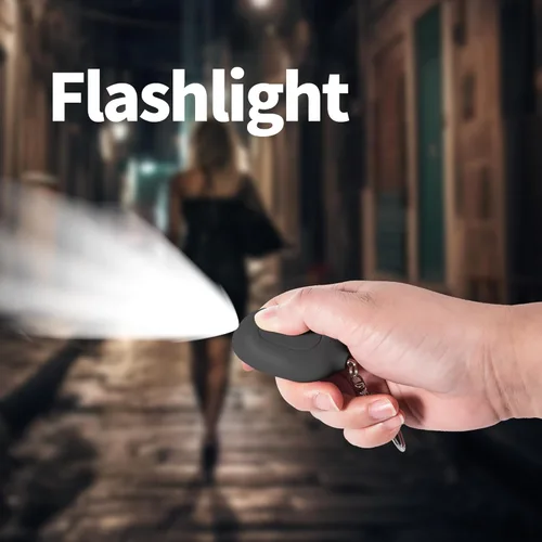 Vista 6 de Door Stopper Security Alarm, Door Stopped Alarm When Opened, 130dB Loud Portable Vibration Sensor Door Stop Alarm with LED Flashing, USB