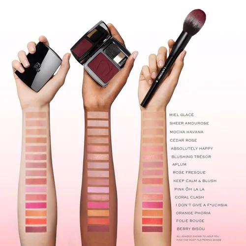 Vista 4 de Lancôme Blush Subtil Blush - Polvo de maquillaje sedoso sin aceite - Rubor facial de larga duración