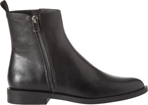 Vista 7 de Tienda Essentials Botines planos con cremallera exterior para mujer
