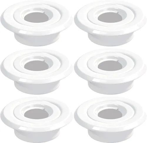 Vista 8 de TunaMax Paquete de 12 protectores de aspersor de incendios IPS de 1/2 pulgada, ajuste de 3/4 pulgadas, placa de ajuste para cabezal de rociador