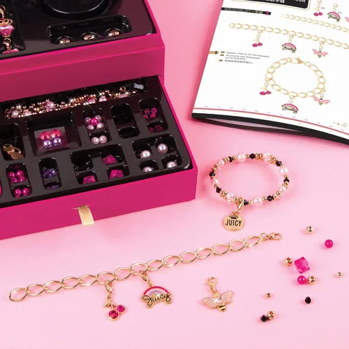 Vista 7 de Make It Real Glamour - Juego de joyas y pulsera de la amistad con cuentas, cadenas y dijes para niñas y adolescentes, a partir de 8 años