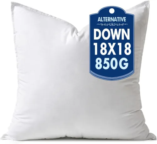 Vista 27 de MIULEE Almohada decorativa de plumón alternativo de 12 x 16 pulgadas, almohada decorativa de 12 x 16 pulgadas, cama corporal para dormir