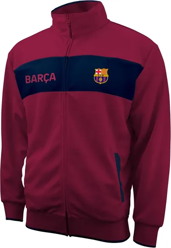 Icon Sports Chaqueta deportiva de fútbol – Camiseta oficial oficial del World Football Club Team Casual con cremallera completa para adultos, Fc