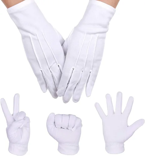 Vista 4 de Humairc Super Bros Mari and Luigi Hats Caps Mustaches Gloves Buttons Cosplay Costume