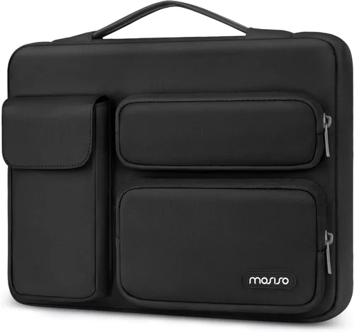 Vista 11 de MOSISO 360 Protective Laptop Case 13 inch, Laptop Sleeve Compatible with MacBook Air 13 inch M5 M4 M3 M2 M1 2026-2018 / Neo/Pro 13 M2 M1, Side Open