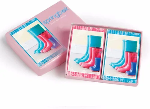 Springbok Rompecabezas Botas Puente Jugando Naipes Índice Estándar Naipes