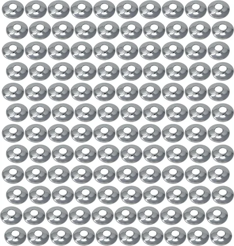 Vista 5 de PROCURU Cubierta de tubo de pared de escudo CTS de 1/2 pulgada (5/8 pulgadas de diámetro) E1711, acero cromado con SureGrip, nueva instalación