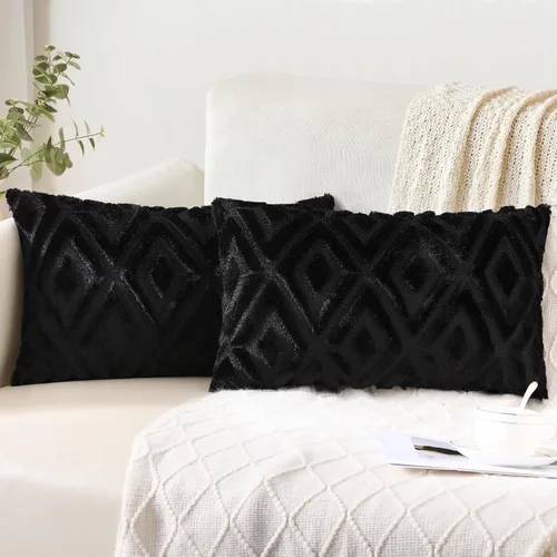 Vista 42 de Pallene Juego de 2 fundas de almohada de color beige de verano de 16 x 16 pulgadas, fundas decorativas de piel sintética suave para sofá, cama, sala