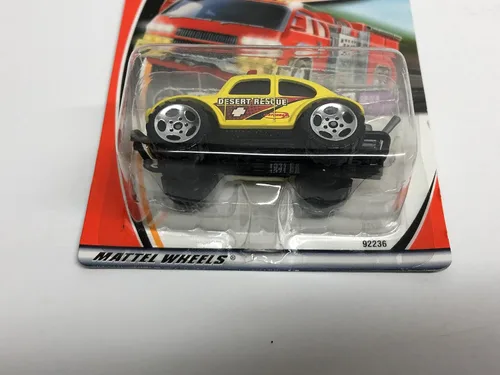 Vista 2 de 2001 Matchbox #31 VOLKSWAGEN BEETLE 4X4 escala 164 fundida a presión