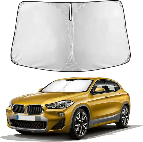 Vista 143 de Parasol para parabrisas para Rivian R1S 2022-2024 2025 compatible con EcoNour material de poliéster 240T, visera solar para coches, reflector que