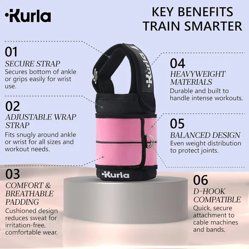 Vista 4 de Ankle & Wrist Weights – 8/16/20/30 lbs Pair (4–15lbs - Each) Dual Adjustable Secure Strap System Patented Design Ideal for Home Workouts