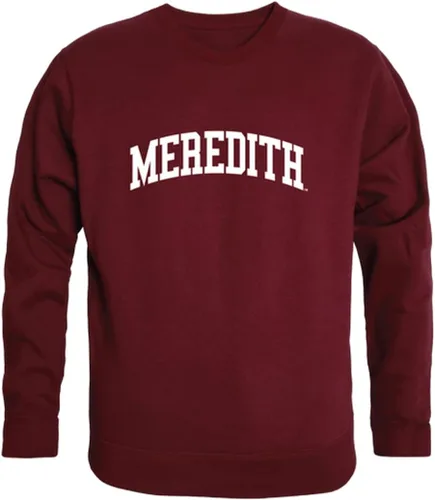 W Republic Meredith College - Sudadera con cuello redondo y diseño de ángeles vengadores, Granate