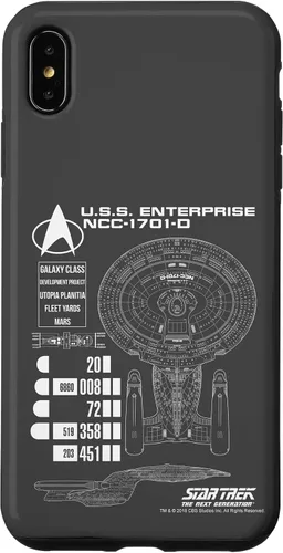 Vista 12 de Star Trek: The Next Generation U.S.S. Enterprise NCC-1701-0 Case for iPhone 17