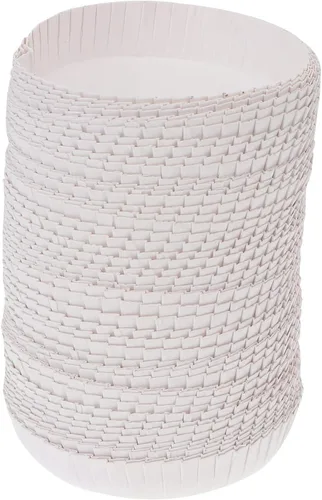 100 unids desechables de papel cubierta de bebida de papel tapa reciclada tapa de bebida caliente tapa taza de café cubierta para fiestasbodacocina