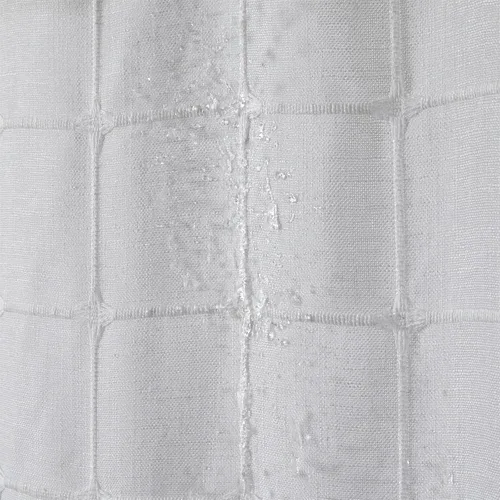 Vista 12 de YoKii Cortina de ducha estilo bohemio de estilo rústico de color blanco marfil, extra larga de 84 pulgadas, sin arrugas y ultra gruesa, de lino