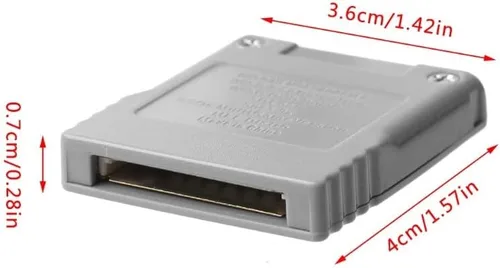 Vista 4 de VANJUNN Adaptador de tarjeta de memoria flash SD, lector de tarjetas convertidor para Nintendo Wii GC, accesorios de consola