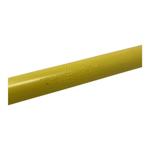 Vista 3 de Generic Sonajero de béisbol de plástico amarillo de 31 pulgadas