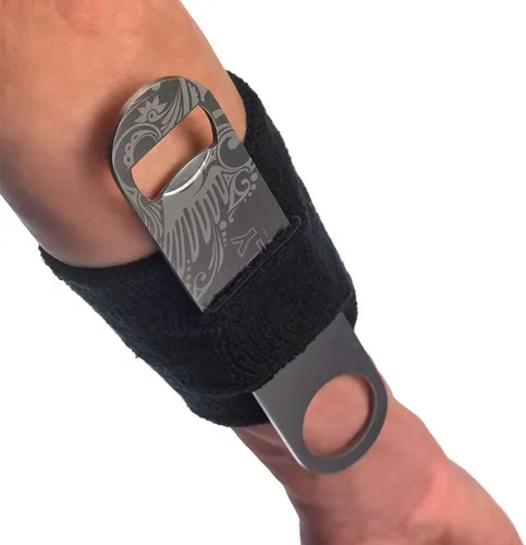 Vista 4 de Barfly Brazo banda, universal, negro (paquete de 2)