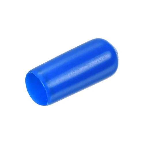 Vista 33 de uxcell 80 tapas de goma de 0.472 in de vinilo de identificación redonda tapa tapa de rosca de tornillo protectores negro