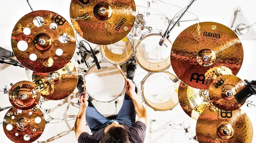 Vista 6 de Meinl - Platillo Splash de 12 pulgadas, clásicos, brillantes, fabricado en Alemania, (CC12S-B)