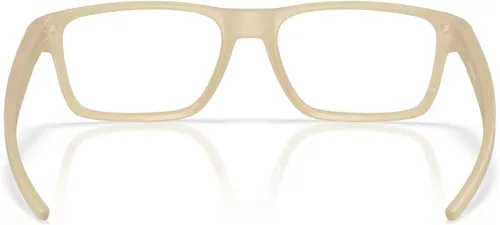 Vista 4 de Oakley Ox8164 Port Bow Rectangular Prescription Eyewear Marcos para hombre Lente transparente mate de tormenta de arena/demostración