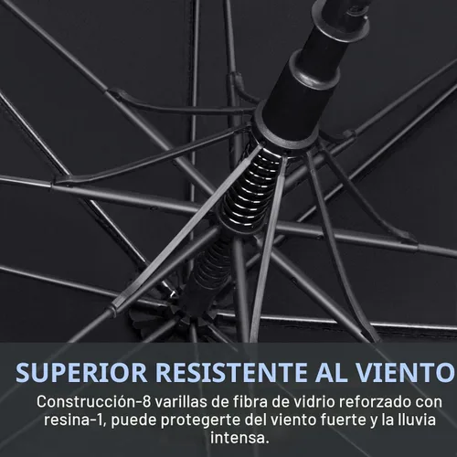 Vista 6 de ZOMAKE - Paraguas de golf a prueba de viento, extragrande, de gran tamaño, de doble dosel resistente para lluvia, juegos deportivos y carrito
