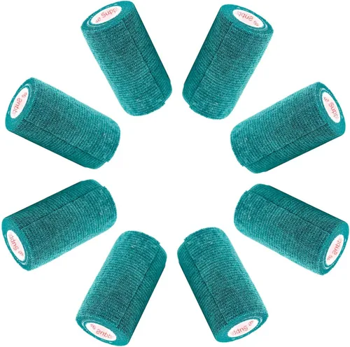 Vista 44 de Cinta adhesiva de 3 pulgadas para veterinarios (varios colores) (paquete de 24) rollo de agarre de vendaje flexible de adherencia autoadhesiva