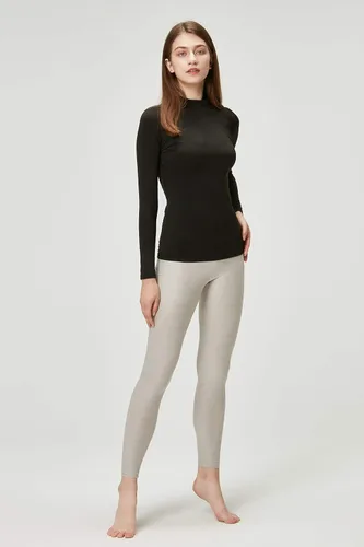 Vista 6 de DEVOPS - Paquete de 2 camisas de manga larga térmicas de cuello tortuga para mujer de comprensión, para usar debajo de la ropa